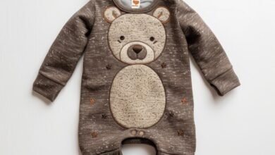 rs 149 bear design long-sleeve baby jumpsuit thespark shop